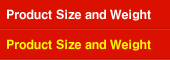 Product Size and Weight